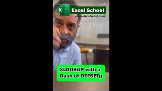 XLOOKUP with OFFSET for content sensitive DDL Master Excel with XLOOKUP & OFFSET! #finance #excel