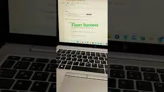 FIRST ORDER ALERT! $95 Earned on Fiverr! | Freelancing Success Story