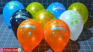 Fun Ultimate Happy Birthday Balloon Popping ASMR | Satisfying Video!!!Part-76