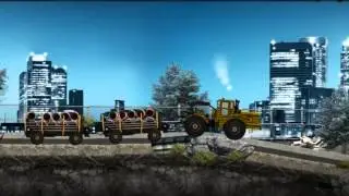 Heavy Trailers (Тяжелый трактор) - прохождение игры