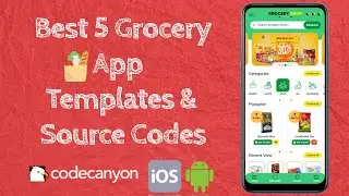 Best 5  Grocery App Templates & Source Codes | How to make a grocery app
