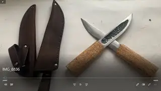 Кованый якутский нож ЯКУТ-3. Павловские ножи
