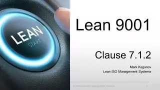ISO 9001 Clause 7.1.2 People | ISO 9001 Clause 7.1.2 People Explained | What is Clause 7 | ISO 9001