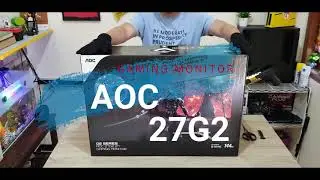 MONITOR AOC 27G2 144 Hz | Review singkat setelah penantian monitor GHOIB !!