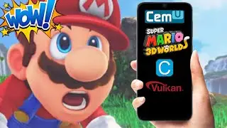Super Mario 3D World / Cemu Emulator Android / Vulkan Renderer