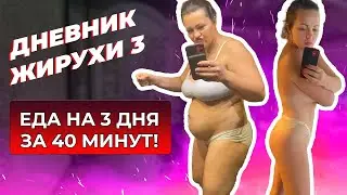 [Дневник Жирухи] Еда на три дня за 40 минут. Выпуск 3.