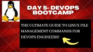 Day 5 -Effortless File Management in Linux : DevOps Engineer’s Command Cheat Sheet- Devops Bootcamp