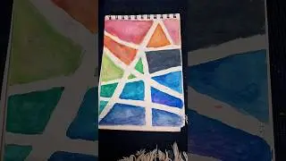 clourful art with watercolor #reels #viral #viral