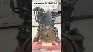 Двигатель #komatsu #sa6d125-3 восстановленый на заводе OEM-запчастями, гарантия 3 мес. В наличие.