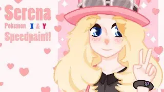 Pokemon X & Y Serena - Speedpaint