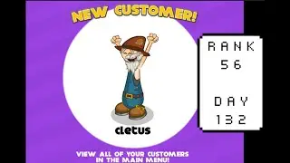 Papa's Wingeria - Rank 56 Cletus