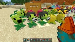 PLANTS VS ZOMBIES Addon in Minecraft PE 