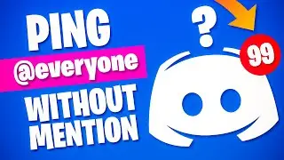 How To PING EVERYONE Without MENTION On Discord - 2022
