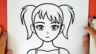 COMO DESENHAR UMA GAROTA DE ANIME