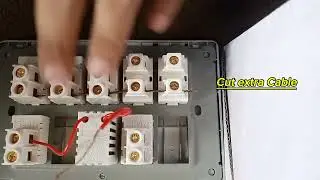 How to make a switch board, Connection of switch board in 1Min method#learnautocadandgraphicdesignin