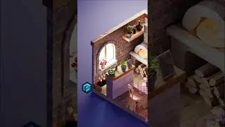 Modeling a window in Blender 3D 