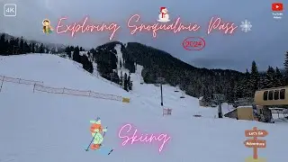 Winter Wonderland: A Snowstorm Adventure at Snoqualmie Pass!
