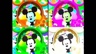 Mickey Mouse Clubhouse Hot Dog Song NSWIDTX Quadparison