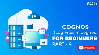 Cognos | Analyze & Optimize Your Log Files with IBM Cognos | Part - 4