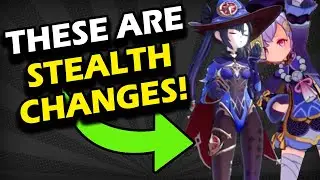 THESE CHANGES WERE STEALTH!? - Genshin Impact New Character Idle Animations & More!