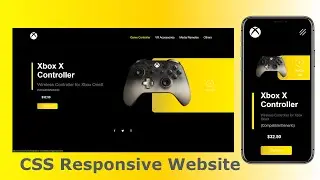 How to Make Responsive Website Design | HTML & CSS | Control Earth