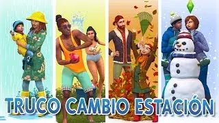 TRUCO PARA CAMBIAR DE ESTACIONES / Los SIms 4 💙tesasims💙