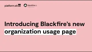 Observability: Keep control of your organization's usage l Blackfire