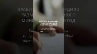Правительство утвердило размер прожиточного минимум на 2025 год