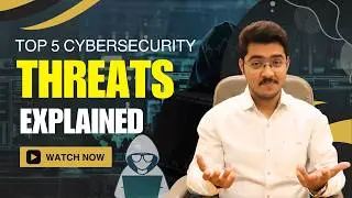 5 Cybersecurity Threats Every Beginner Should Know | Cyber Security | Hindi #ethicalhacking
