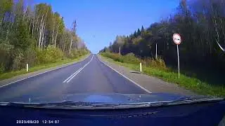 Осенняя дорога Великий Устюг- Красавино