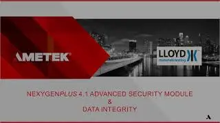 NexygenPlus Advanced Security Module for FDA 21 CFR Part 11 Adherence