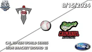 Caimanes de Juan Diaz vs Dexter: Iron Bracket Second Round Game 2: 2024 Cal Ripken 10U World Series