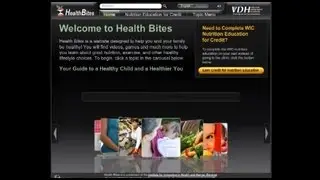 VDH Health Bites Tutorial