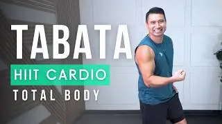 Bodyweight TABATA Workout [Total Body HIIT Cardio Training]