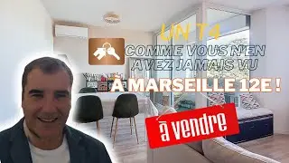 Un T4 comme vous n’en avez jamais vu à Marseille 12e !