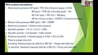 Oil well from drilling to abandonment lecture for Boumerdas University SPE, 27 02 2025