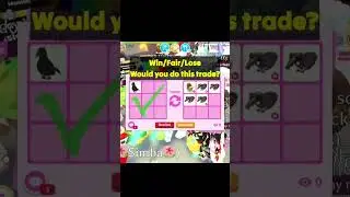 Would You ACCEPT EXOTIC NEON HOT DOGGO AND ADDS For This In Adopt Me? #shorts #adoptmetrades