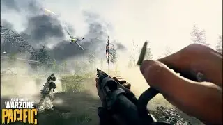 Warzone Pacific Map Gameplay (Caldera Map Footage)