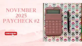 PAYCHECK BUDGET BREAKDOWN | NOVEMBER 2025 