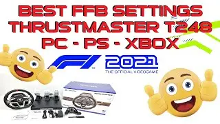 THRUSTMASTER T248 - F1 2021 - FORCE FEEDBACK SETTINGS - PC - PLAYSTATION - XBOX