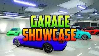 GTA 5 Online PS4 Garage Tour - Modded Cars, Supers