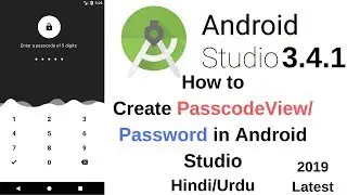 How to Create Passcode View in Android Studio | Password