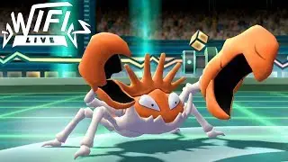 Pokemon Let's Go Pikachu & Eevee Wi-Fi Battle: Kingler Drops The Crabhammer! (1080p)