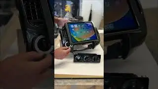 I modded this Tacoma dash!  #soundman