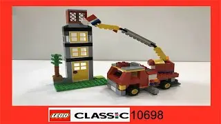 10698 Serisi Lego Classic Oyuncakları ile İtfaiye Kamyonu Yapım Talimatı /(lego classic 10698 ideas)