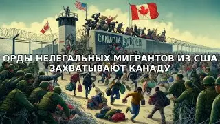 Нелегальные мигранты захватят Канаду. Канада в опасности!