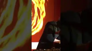 Me at Melkweg Amsterdam showing off a NEW Colour Bass ID!