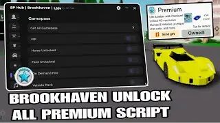Brookhaven Script Sp Hub Unlock All Gamepass | ROBLOX SCRIPT