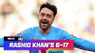 Rashid Khan's Unbelievable 6-17 in 300th Game! | 