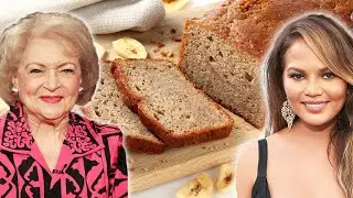 Which Celebrity Makes The Best Banana Bread? • Celebrity Recipe Royale